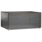 vidaXL Housses salon de jardin2Pièces 8œillets 180x135x80cm rectangulaire