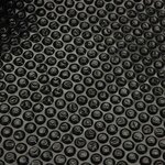 vidaXL Couverture de piscine Noir 210 cm PE