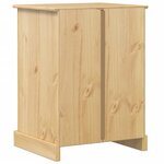 vidaXL Meuble HiFi Corona 60x50x82 cm bois de pin massif