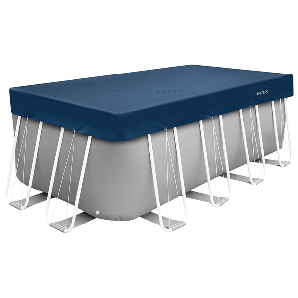 INTEX Couverture de piscine INTEX 400 x 200 cm Rectangulaire PVC  PET