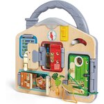 Hape E1111 - Tableau d'activités multi fermetures