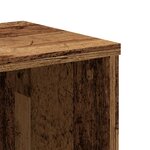 vidaXL Bibliothèque vieux bois 50x25x105 cm bois d'ingénierie