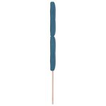 vidaXL Tête de lit avec tête de lit Bleu foncé 90 cm Cuir synthétique