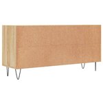 vidaXL Meuble TV chêne sonoma 103 5x30x50 cm bois d'ingénierie
