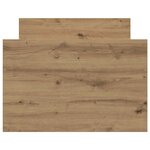 vidaXL Cadre de lit sans matelas chêne artisanal 100x200 cm