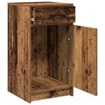 vidaXL Buffet en vieux bois 40x41x75 cm en bois d'ingénierie