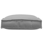 vidaXL Coussin pour assise de palette 2 Pièces Gris 40 x 40 x 8 cm