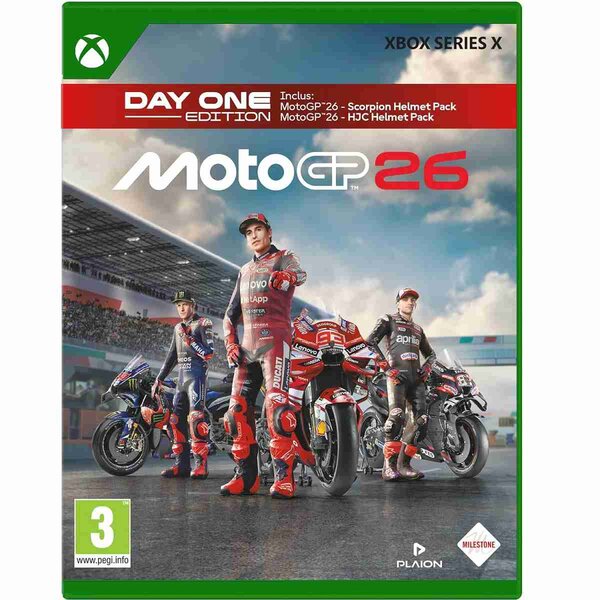 Jeu XBOX SERIE X MotoGP 26 Edition Day One