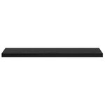 vidaXL Planche d'étagère 4 Pièces  bois noir 40x10x1.5 cm  en bois d'ingénierie