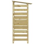 vidaXL Pergolas avec toits 3 Pièces 100x90x200 cm Bois de pin imprégné