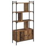 vidaXL Bibliothèque Bois d'ingénierie