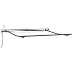 Auvent Rétractable Automatique vidaXL avec LED Blanc 300x250 cm