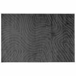 vidaXL Tapis de surface HUARTE Anthracite 280 x 200 cm Polyester