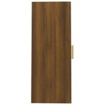 vidaXL Armoire murale suspendue Chêne marron 69 5x34x90 cm