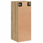 vidaXL Armoire murale chêne artisanal 34 5x34x90 cm bois d'ingénierie