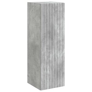 vidaXL Cabinet de Salle de Bain Mural Gris béton 33 x 34 5 x 100 cm