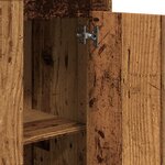 vidaXL Buffet haut vieux bois 36x35 5x103 5 cm bois d'ingénierie