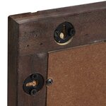 vidaXL Ensemble de mobilier de salle de bain 2 Pièces Noisette Marron