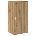 vidaXL Bureau réception chêne artisanal 155x50x103 5cm bois ingénierie
