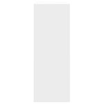 vidaXL Armoire à chaussures blanc 60x21x57 cm bois d'ingénierie