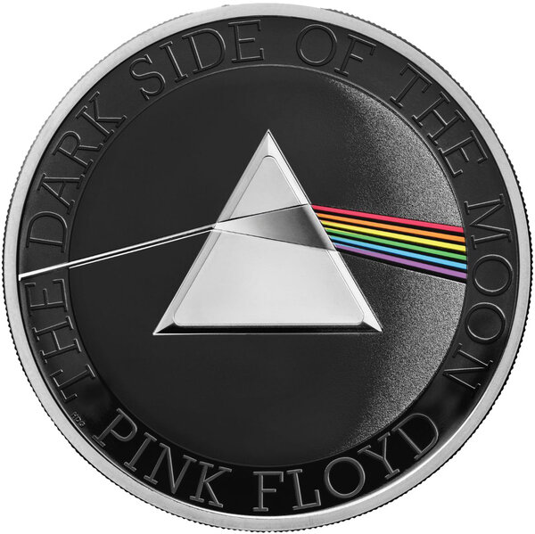 Monnaie PINK FLOYD Legends of Music 1 Oz Argent 2 Pounds United Kingdom 2026 (PRÉCOMMANDE)