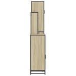 vidaXL Ensemble de meubles de salle de bain 4 Pièces chêne sonoma