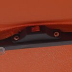 vidaXL Parasol de jardin Rouge et Noir 295 x 295 x 245 cm