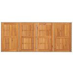 vidaXL Ensemble de salle à manger pour jardin 7 Pièces Beige polyrotin
