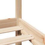 vidaXL Cadre de lit avec tête de lit sans matelas 180x200 cm