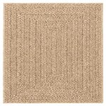 vidaXL Tapis ZIZUR 240x240 cm aspect de jute intérieur et extérieur