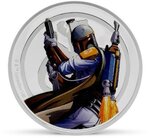 Pièce de monnaie en Argent g 31.1 (1 oz) Millésime Good and Evil HAN SOLO VS BOBA FETT