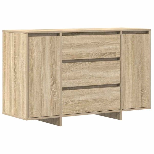 vidaXL Buffet en chêne Sonoma 120x41x75 cm en bois d'ingénierie