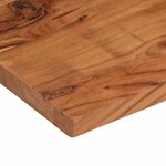 vidaXL Dessus de table 70x30x3 8 cm rectangulaire bois massif d'acacia