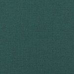 vidaXL Ensemble de canapés 3 Pièces vert foncé tissu