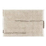 Tapis laine poils longs - naturel marron - 200 x 300 cm