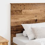 vidaXL Tête de lit Bois Ancien 80 cm Bois d'ingénierie