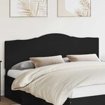 vidaXL Tête de lit Chêne noir 180 cm Bois d'ingénierie