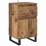 vidaXL Buffet Bois ancien 35 x 40 x 70 cm Bois d'ingénierie
