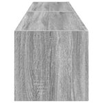 vidaXL Meuble TV mural 2 Pièces Gris Sonoma 60 x 31 x 29.5 cm