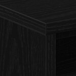 vidaXL Tables de chevet 2Pièces chêne noir 40x30x40cm bois d'ingénierie