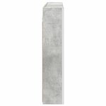 vidaXL Armoire Miroir de Salle de Bain Gris béton 103 5 x 15 5 x 70 cm