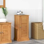vidaXL Cabinet de Salle de Bain VIGO marron miel 37 x 34 x 80 cm