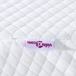 vidaXL Coussins de Matelas Blanc 80 x 200 cm