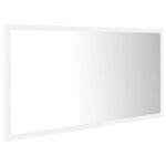 Miroir à led de salle de bain 90 x 8 5 x 37 cm acrylique blanc 02_0006983