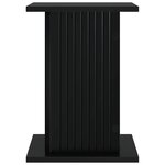 vidaXL Support de Plante 2 pc Noir 30 5 x 30 x 43 cm Bois d'ingénierie