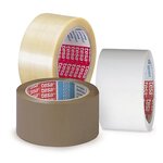 Ruban adhésif tesa 4120 pvc havane résistant  32 microns 50 mm x 100 m (lot de 36)