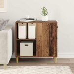 vidaXL Maison pour chat Bois ancien 72 x 42.5 x 70 cm