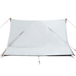 vidaXL Tente de camping 2 personnes blanc tissu occultant imperméable