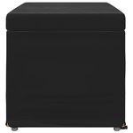 vidaXL Tabouret Noir 81 x 41 x 40 cm Velours et Bois Composite