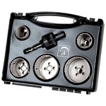 Wolfcraft jeu de scie cloche 6 pièces electricity and sanitary 3764000
